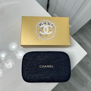 Chanel Holiday Tweed Vanity Bag